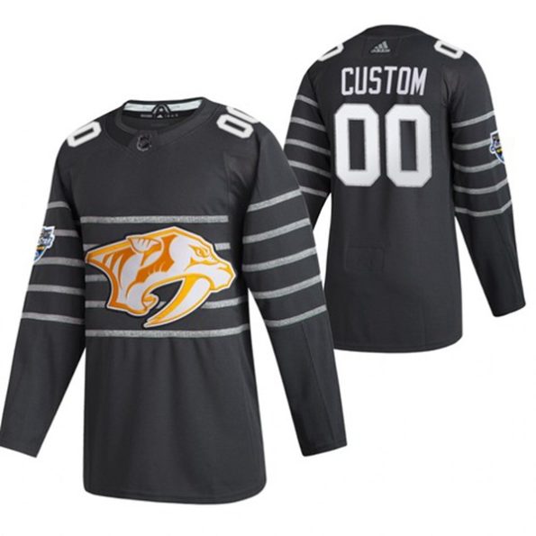 2020-NHL-All-Star-Nashville-Predators-NO.00-Custom-Gray