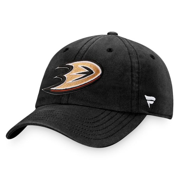 Anaheim-Ducks-Fanatics-Branded-Core-Primary-Logo-Justerbar-Keps-Svart.1