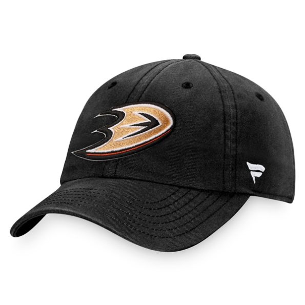Anaheim-Ducks-Fanatics-Branded-Core-Primary-Logo-Justerbar-Keps-Svart.2