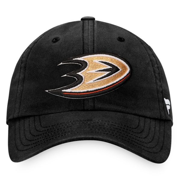 Anaheim-Ducks-Fanatics-Branded-Core-Primary-Logo-Justerbar-Keps-Svart.3