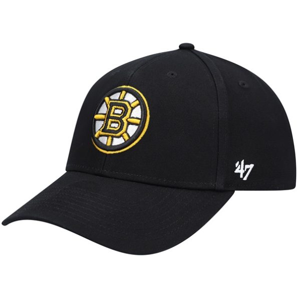 Boston-Bruins-47-Legend-MVP-Justerbar-Keps-Svart.1