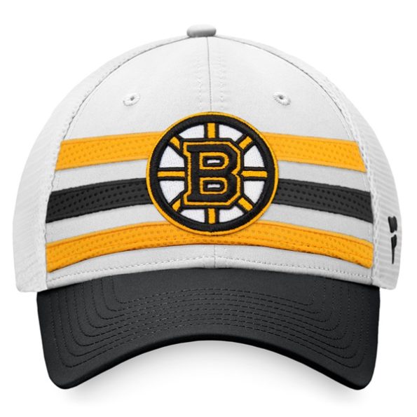 Boston-Bruins-Fanatics-Branded-2021-NHL-Draft-Authentic-Pro-On-Stage-Trucker-Snapback-Kepsar-VitSvart.3