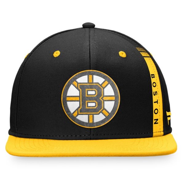 Boston-Bruins-Fanatics-Branded-2022-NHL-Draft-Authentic-Pro-Snapback-Kepsar-SvartGron.3