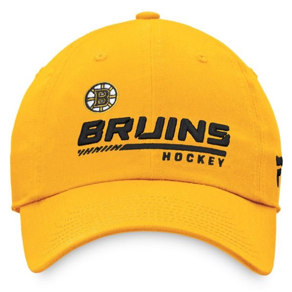 Boston-Bruins-Fanatics-Branded-Authentic-Pro-Locker-Room-Justerbar-Keps-Guld.3