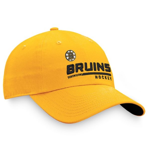 Boston-Bruins-Fanatics-Branded-Authentic-Pro-Locker-Room-Justerbar-Keps-Guld.4