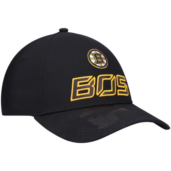 Boston-Bruins-Fanatics-Branded-Authentic-Pro-Team-Locker-Room-Justerbar-Keps-Svart.4