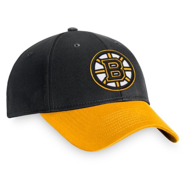Boston-Bruins-Fanatics-Branded-Core-Justerbar-Keps-SvartGuld.4