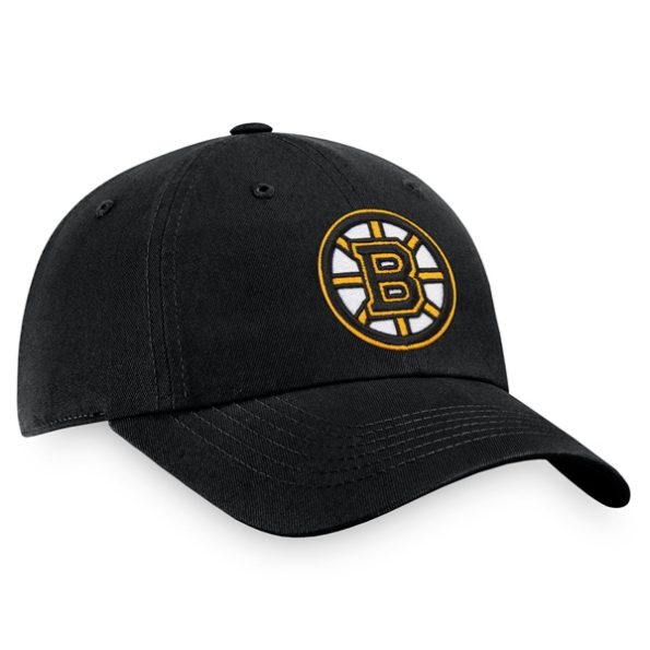 Boston-Bruins-Fanatics-Branded-Team-Unstructured-Justerbar-Keps-Svart.4