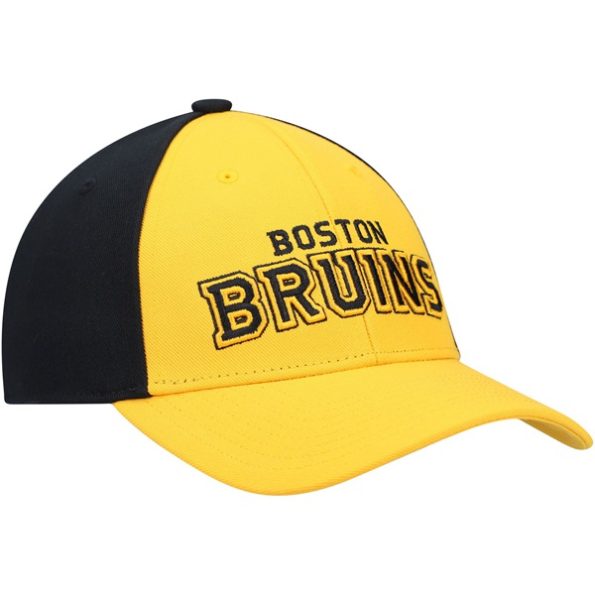 Boston-Bruins-Locker-Room-Justerbar-Keps-Guld.4