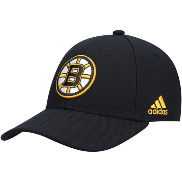 Boston-Bruins-Primary-Logo-Justerbar-Keps-Svart.1