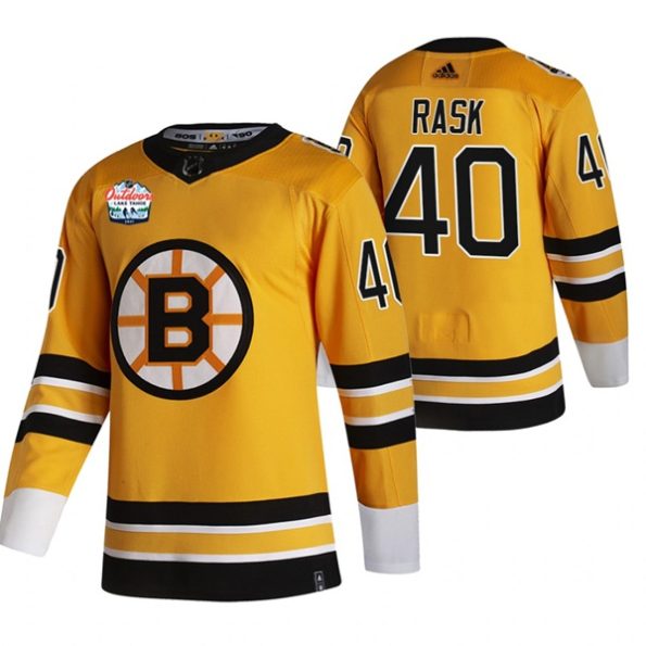 Boston-Bruins-Tuukka-Rask-Lake-Tahoe-2021-NHL-Outdoors-Sunday-Retro-Jersey-Gold
