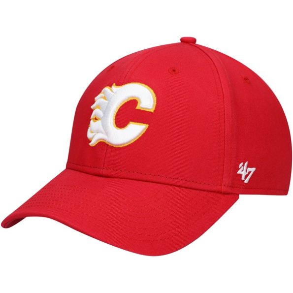 Calgary-Flames-47-Legend-MVP-Justerbar-Keps-Rod.1