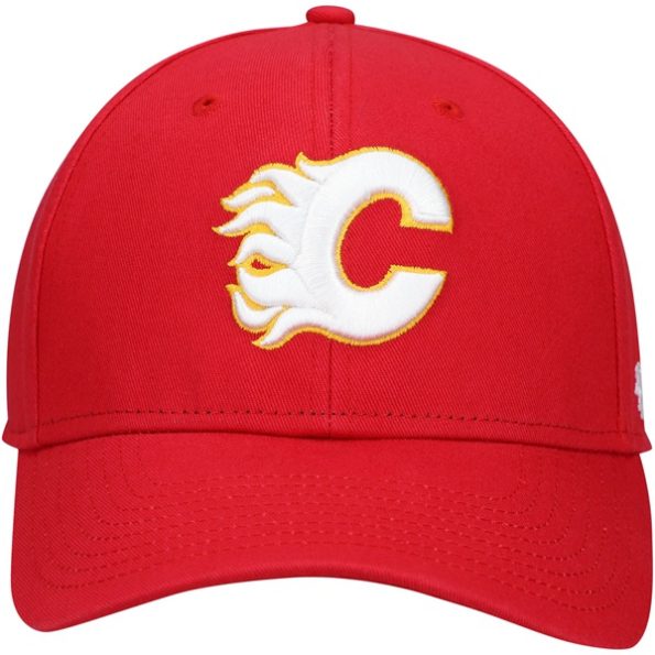Calgary-Flames-47-Legend-MVP-Justerbar-Keps-Rod.3
