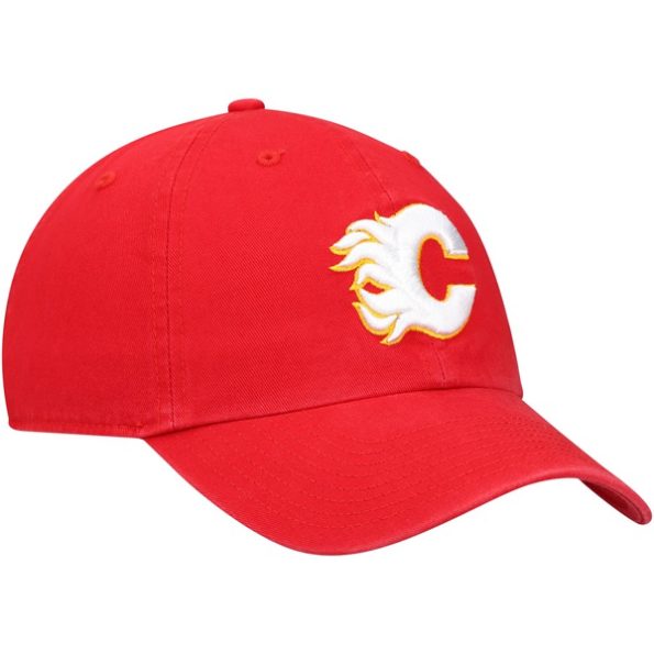 Calgary-Flames-47-Team-Clean-Up-Justerbar-Keps-Rod.4