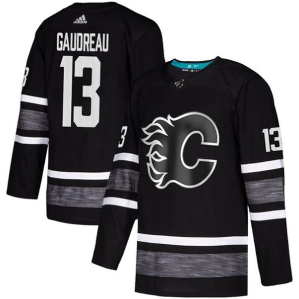Calgary-Flames-NO.13-Johnny-Gaudreau-Black-2019-All-Star-NHL-Jersey