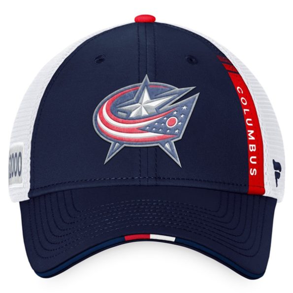 Columbus-Blue-Jackets-2022-NHL-Draft-Authentic-Pro-On-Stage-Trucker-Hat-3