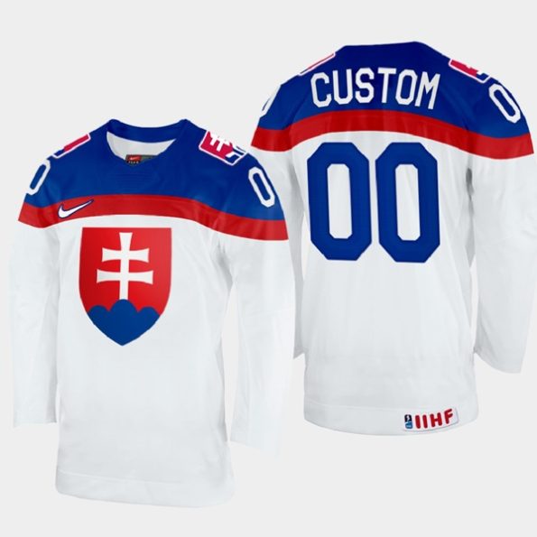 Custom-2022-IIHF-World-Championship-Slovakia-Hockey-Jersey-White-NO.00