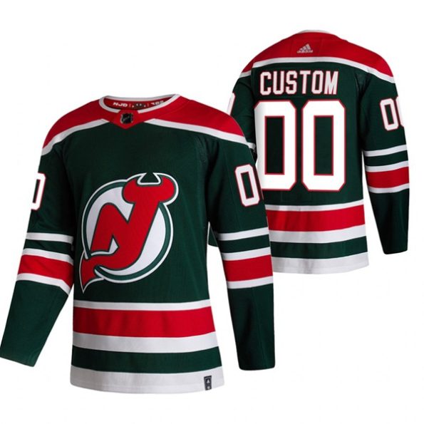 Custom-New-Jersey-Devils-2021-Reverse-Retro-Special-Edition-Authentic-Green