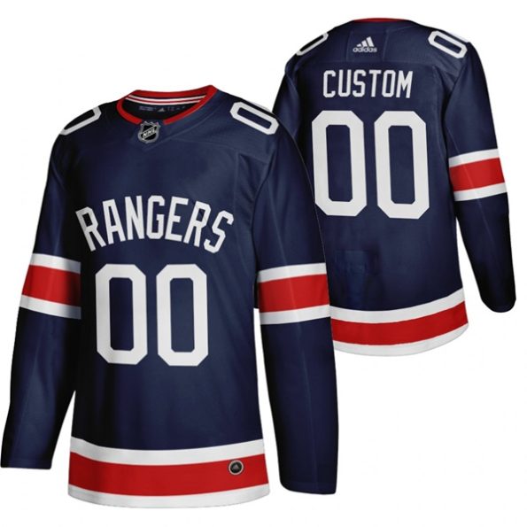 Custom-New-York-Rangers-2021-Reverse-Retro-Authentic-Jersey-Navy