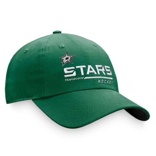 Dallas-Stars-Fanatics-Branded-Authentic-Pro-Locker-Room-Team-Justerbar-Keps-Gron.4