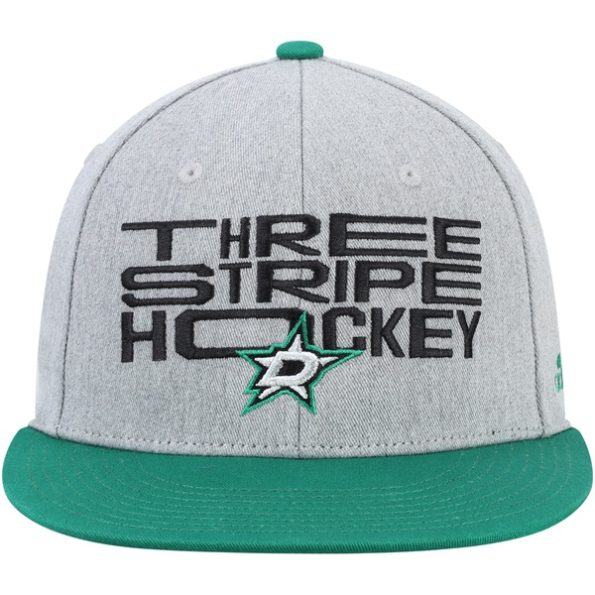 Dallas-Stars-Three-Stripe-Hockey-Justerbar-Keps-GraKelly-Gron.3