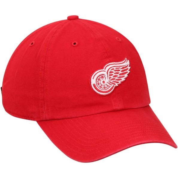 Detroit-Red-Wings-47-Clean-Up-Justerbar-Keps-Rod.4