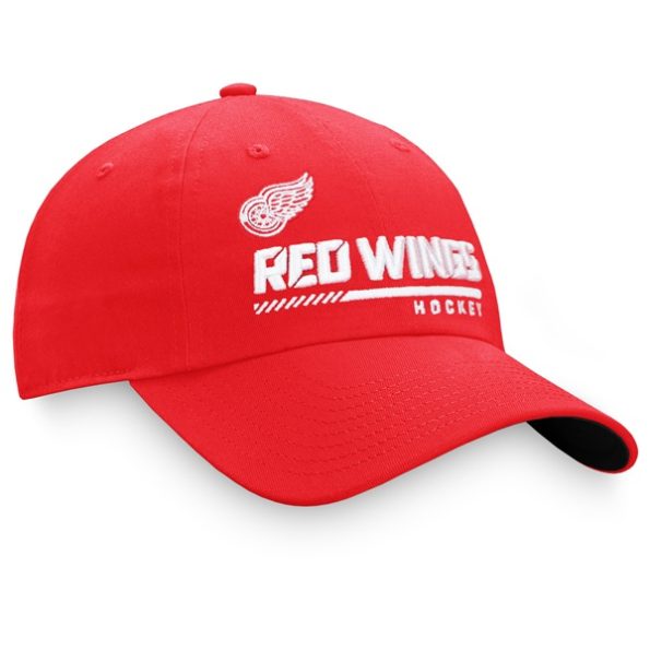 Detroit-Red-Wings-Authentic-Pro-Locker-Room-Justerbar-Keps-Rod.4