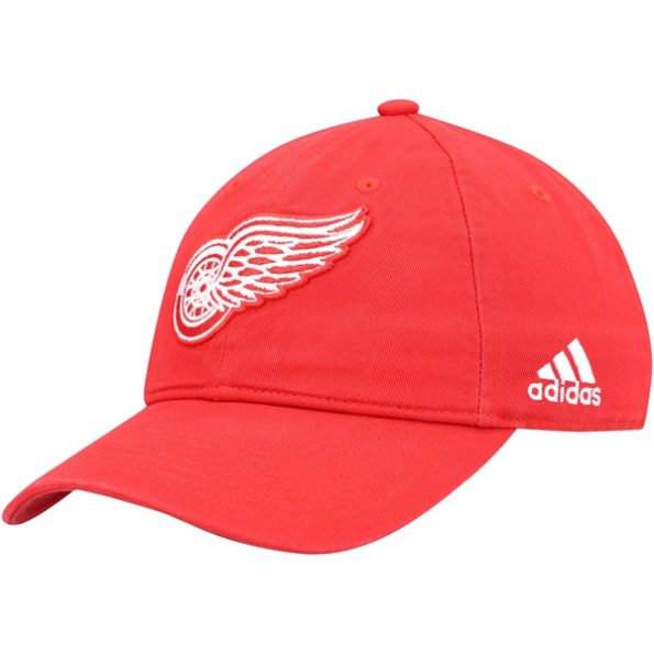 Detroit-Red-Wings-Slouch-Justerbar-Keps-Rod.1