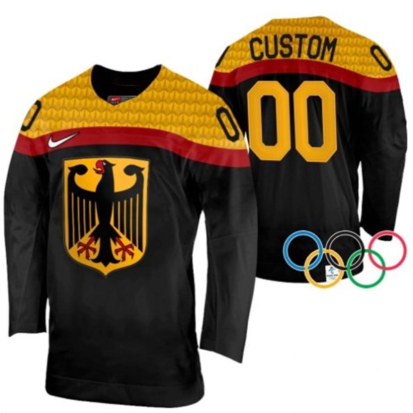 Germany-Jersey-Custom-2022-Winter-Olympics-Black-Authentic-Men