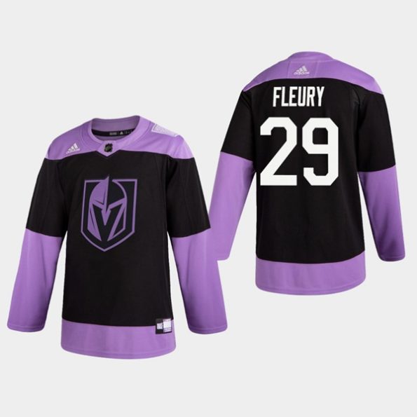 Golden-Knights-Marc-Andre-Fleury-NO.29-Hockey-Fights-Cancer-Practice-Black-Jersey