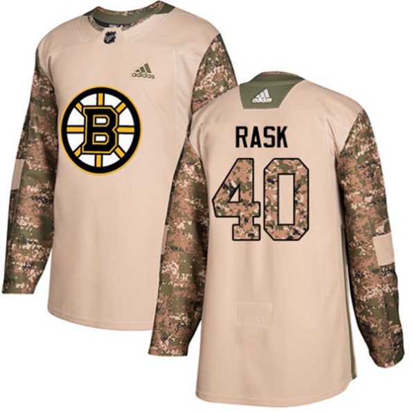 Men-s-Boston-Bruins-Tuukka-Rask-NO.40-Authentic-Camo-Veterans-Day-Practice