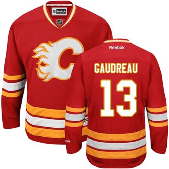 Men-s-Calgary-Flames-Johnny-Gaudreau-NO.13-Reebok-Third