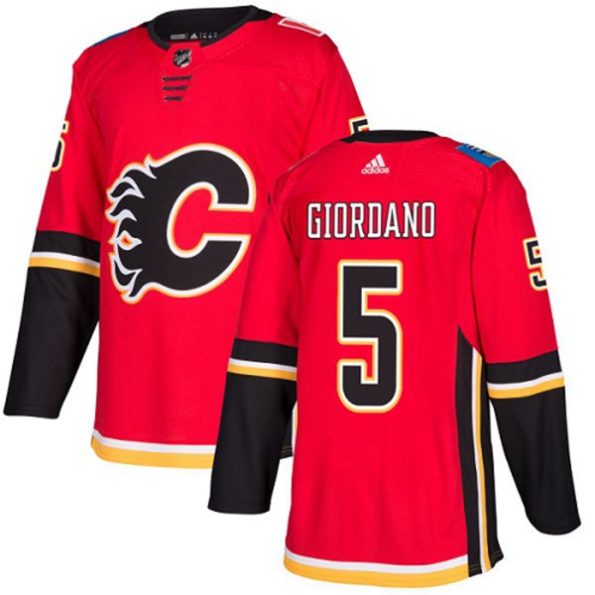 Men-s-Calgary-Flames-Mark-Giordano-NO.5-Authentic-Red-Home