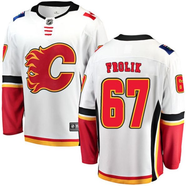 Men-s-Calgary-Flames-Michael-Frolik-NO.67-Breakaway-White-Fanatics-Branded-Away