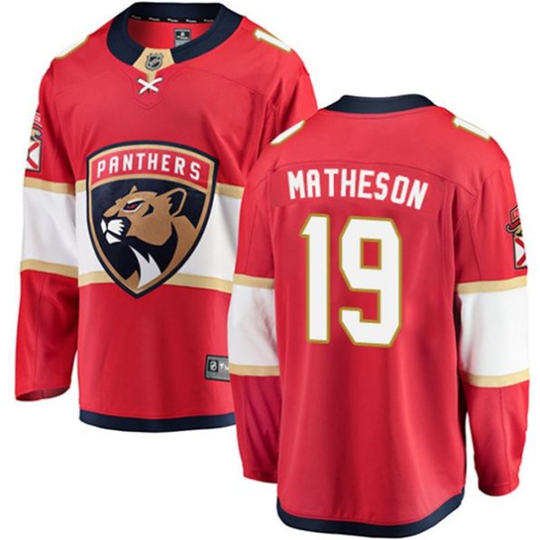 Men-s-Florida-Panthers-Michael-Matheson-NO.19-Breakaway-Red-Fanatics-Branded-Home