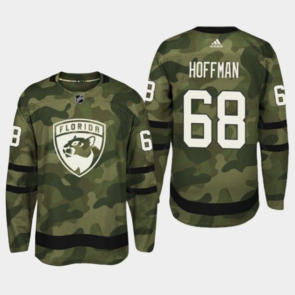 Men-s-Florida-Panthers-Mike-Hoffman-NO.68-2019-Armed-Special-Forces-Camo