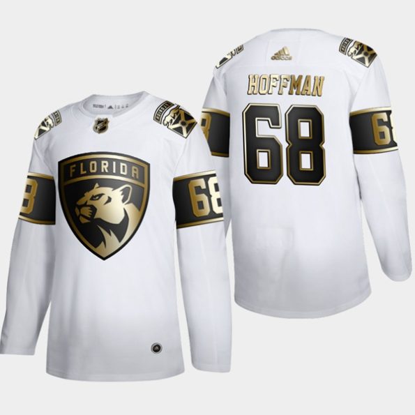 Men-s-Florida-Panthers-Mike-Hoffman-NO.68-Men-s-Florida-Panthers-Golden-Edition-White-Authentic