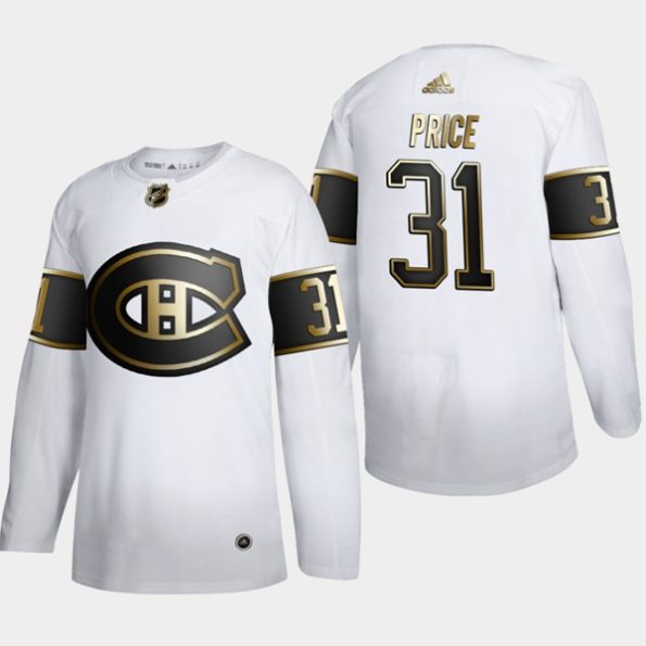 Men-s-Montreal-Canadiens-Carey-Price-NO.31-NHL-Golden-Edition-White-Authentic-Jersey