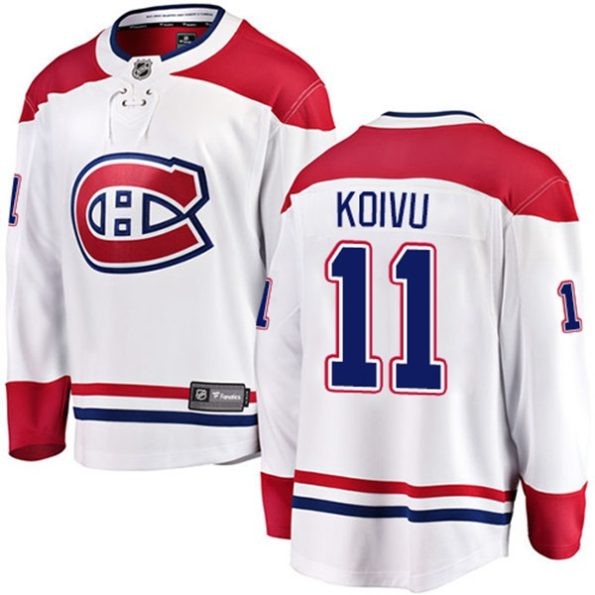 Men-s-Montreal-Canadiens-Saku-Koivu-NO.11-Breakaway-White-Fanatics-Branded-Away
