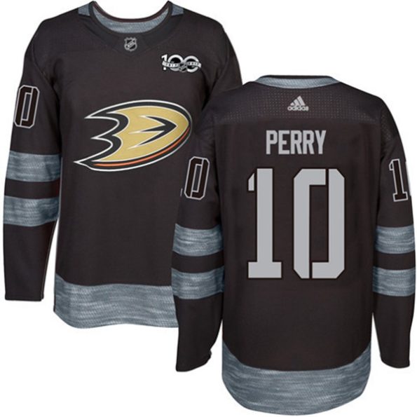Men-s-NHL-Anaheim-Ducks-Corey-Perry-NO.10-Black-1917-2017-100th-Anniversary