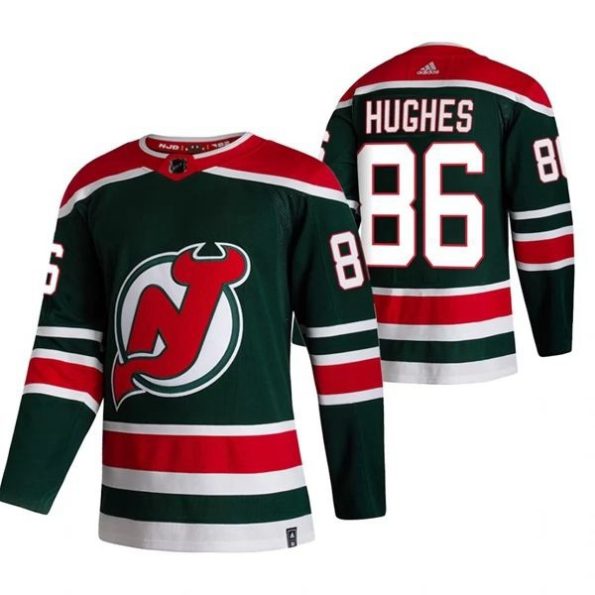 Men-s-New-Jersey-Devils-Jack-Hughes-86-2022-Reverse-Retro-Green-Authentic