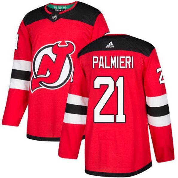 Men-s-New-Jersey-Devils-Kyle-Palmieri-NO.21-Authentic-Red-Home