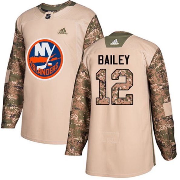 Men-s-New-York-Islanders-Josh-Bailey-NO.12-Authentic-Camo-Veterans-Day-Practice