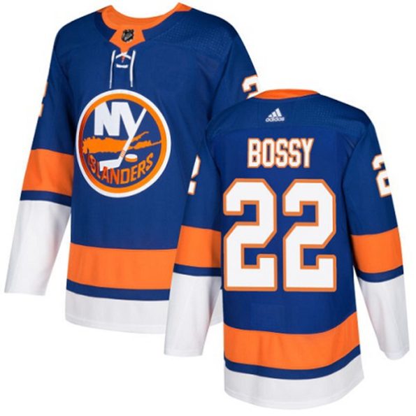 Men-s-New-York-Islanders-Mike-Bossy-NO.22-Authentic-Royal-Blue-Home