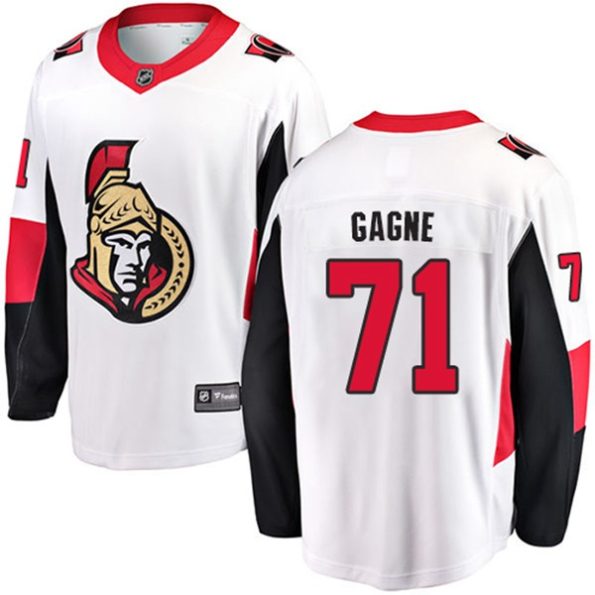Men-s-Ottawa-Senators-Gabriel-Gagne-NO.71-Breakaway-White-Fanatics-Branded-Away