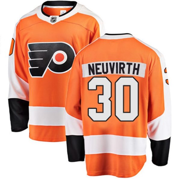 Men-s-Philadelphia-Flyers-Michal-Neuvirth-NO.30-Breakaway-Orange-Fanatics-Branded-Home