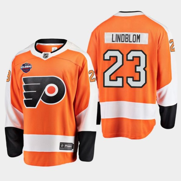 Men-s-Philadelphia-Flyers-Oskar-Lindblom-NO.23-Orange-2019-Global-Series-Breakaway-Player