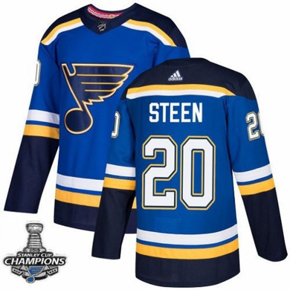 Men-s-St.-Louis-Blues-Alexander-Steen-Blue-2019-Stanley-Cup-Champions