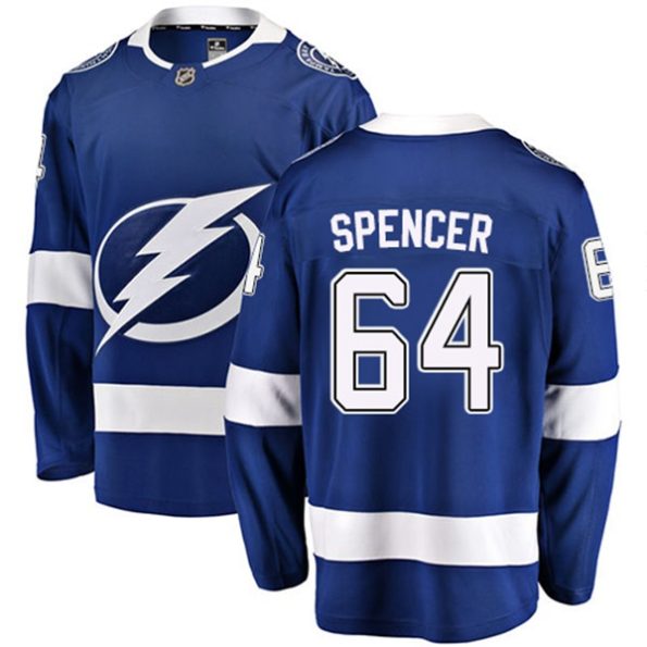 Men-s-Tampa-Bay-Lightning-Matthew-Spencer-NO.64-Breakaway-Blue-Fanatics-Branded-Home
