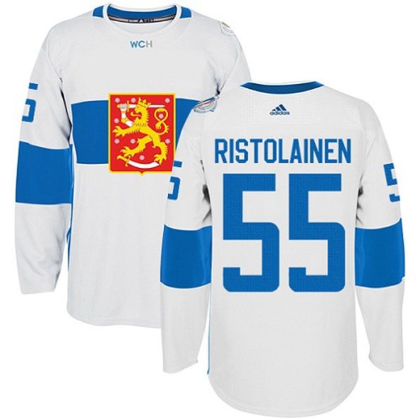 Men-s-Team-Finland-NO.55-Rasmus-Ristolainen-Authentic-White-Home-2016-World-Cup-of-Hockey